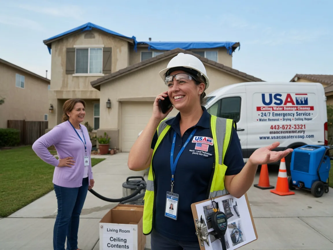 Ceiling Water Damage Restoration Oxford, WI FAQs